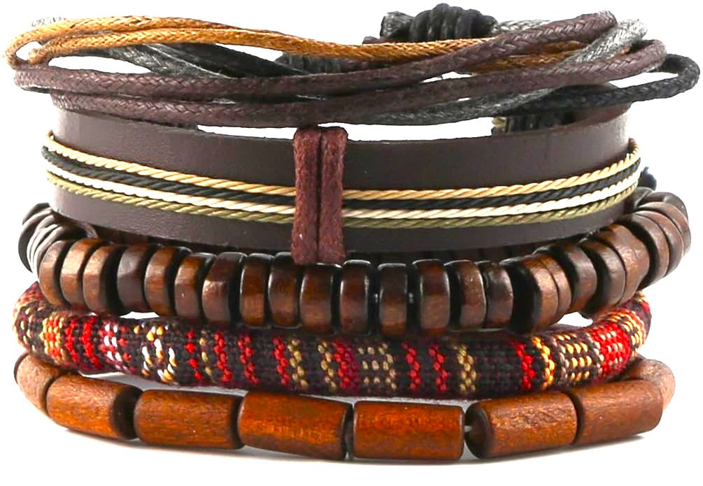 Tribal Threads – Artisan Men's Bracelet Collection