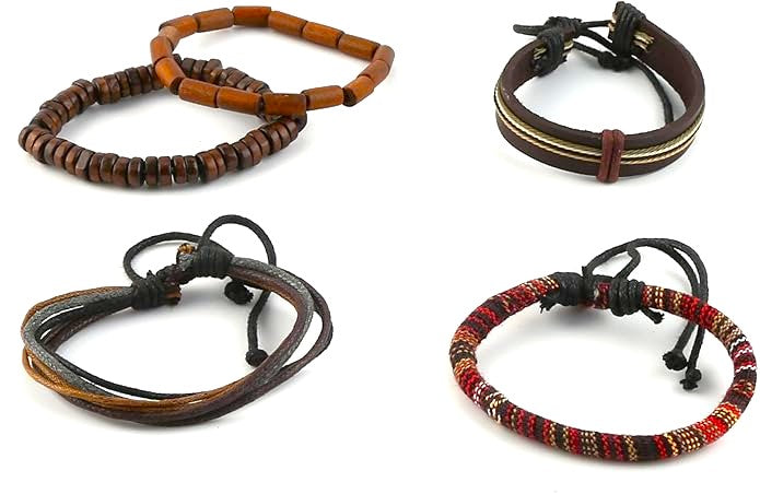 Tribal Threads – Artisan Men's Bracelet Collection