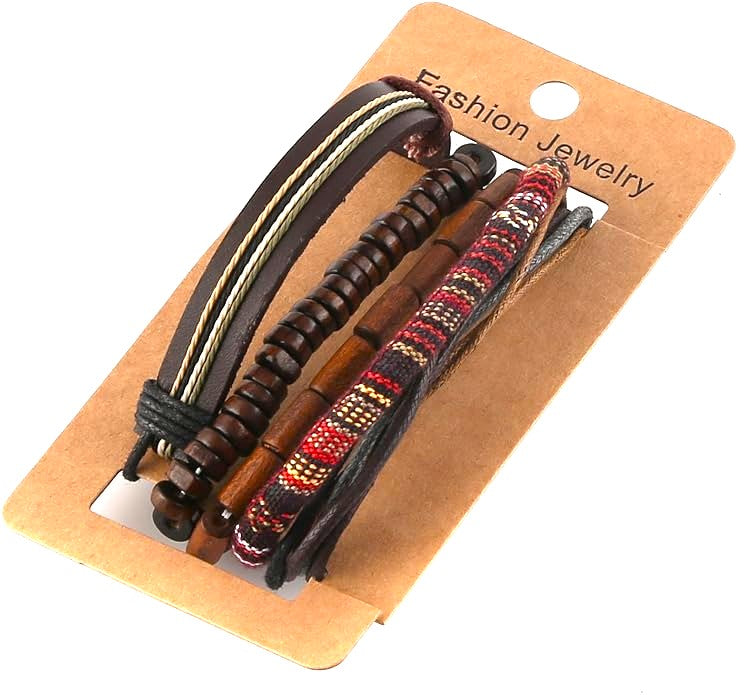 Tribal Threads – Artisan Men's Bracelet Collection
