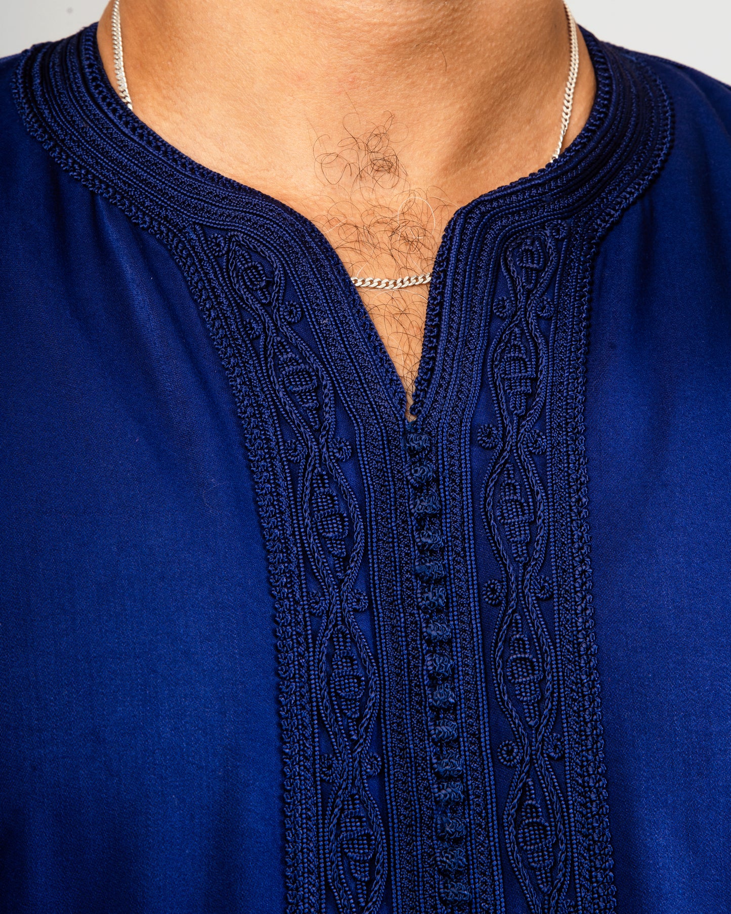 Gandura Royal- Blue navy color